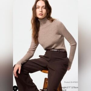 Uniqlo- Merino Wool Turtleneck Sweater- XXL